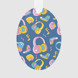 Adorno Bunter Musikmix en rosa, blau, gelb