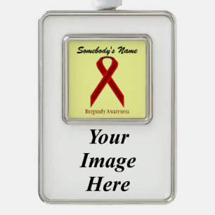 Adorno Burgundy Standard Rbn Tmpl(V-I) por Kenneth Yoncic