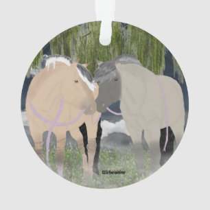 Adorno Caballos noruegos del fiordo