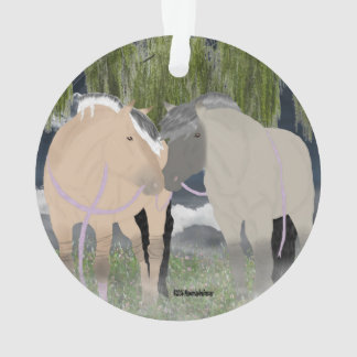 Adorno Caballos noruegos del fiordo