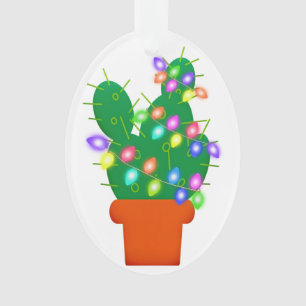 Adorno cactus christmas
