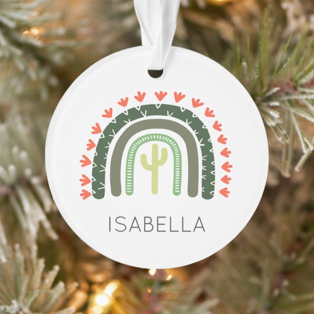 Adorno Cactus Rainbow NAME FOTO Desierto moderno (Árbol)