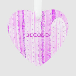 Adorno Cactus Rosa Saguaro XOXO Diversión del desierto de