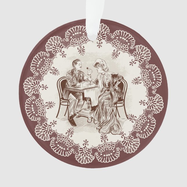 Adorno café y amor (Anverso)