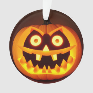Adorno Calabaza clásica tallada espeluznante Halloween 👻