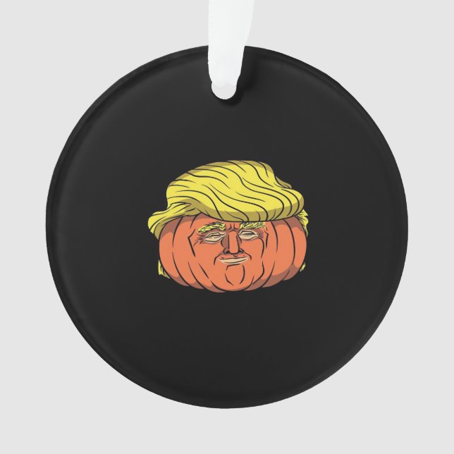 Adorno Calabaza de Donald Trumpkin (Anverso)