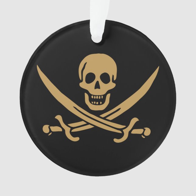 Adorno Calico Jack, Pirata Azteca de Oro y Pirata de Cutl (Anverso)