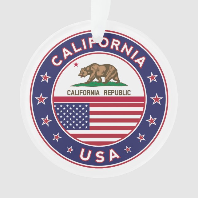 Adorno California (Anverso)