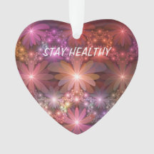 Cama De Flores Coloridas Brillantes Resumen Arte F