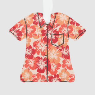 Adorno Camisa de hawaiana floral hawaiana del hibisco