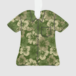 Adorno Camisa de hawaiana floral hawaiana del hibisco