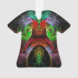 Adorno Camisas acrílicas de arte abstracto carnaval