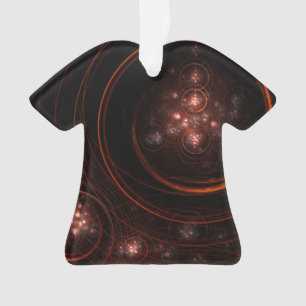 Adorno Camisas acrílicas de arte abstracto estelar