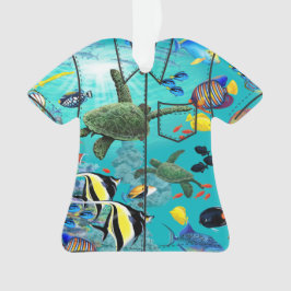 Adorno Camisas Aloha de pescados tropicales de Hawái