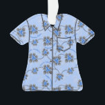 Adorno Camisas Aloha Floral Azul Hawaití Hanukkah<br><div class="desc">Hau’oli Hanukaha es Hawai'ian para Happy Hanukkah! Este ilustracion muestra una interpretación tropical de la holly en colores Hanukkah y gradientes sutiles. La inscripción está empolvada de nieve para una sorpresa añadida. Este diseño está disponible en una variedad de productos para el hogar y ropa para toda la familia.</div>