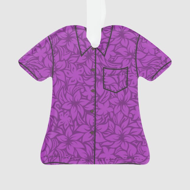 Adorno Camisas Aloha Hibiscus Aloha Bay Hawaiian (Anverso)
