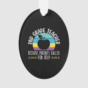 Adorno Camisas de Maestros de 2º Grado que amo a mis segu