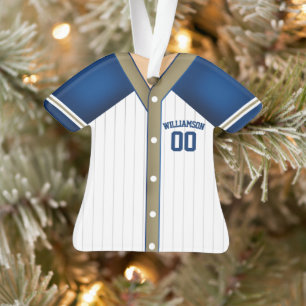 Adorno Camiseta de béisbol personalizada con colores de e