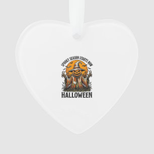 Adorno Camiseta de Bruja Calabaza Espantapájaros de Hallo