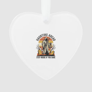Adorno Camiseta de cementerio espeluznante con segador de