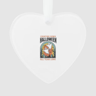 Adorno Camiseta de Cuenta Regresiva de Halloween Gráfico
