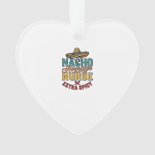 Adorno Camiseta de enfermera divertida Nacho Average Nurs