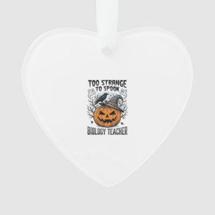 Adorno Camiseta de Halloween para profesor de biología Cu