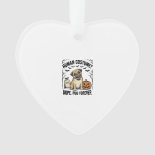 Adorno Camiseta de Pug de Halloween Ropa de Perro Diverti