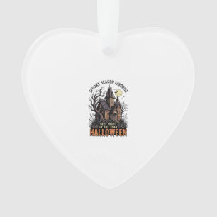 Adorno Camiseta de Temporada Espeluznante Mansión Embruja