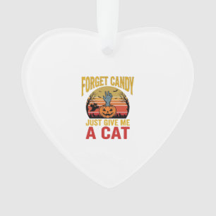 Adorno Camiseta divertida de caramelo para amante de gato