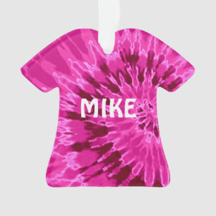 Adorno Camiseta Magenta Tie Dye