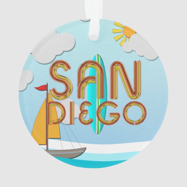 Adorno CAMISETA San Diego (Reverso)