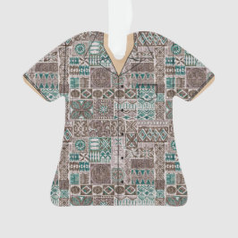 Adorno Camiseta temática de Hawái recuerdo de acrílico