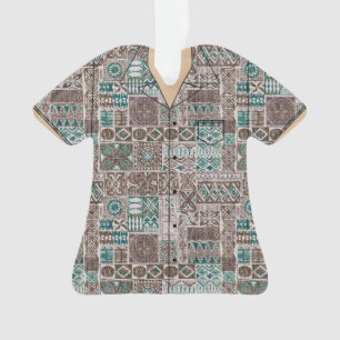 Adorno Camiseta temática de Hawái recuerdo de acrílico
