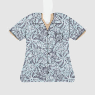Adorno Camiseta temática de Hawái recuerdo de acrílico