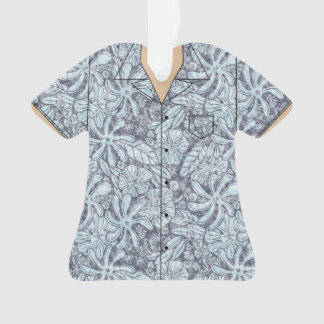 Adorno Camiseta temática de Hawái recuerdo de acrílico