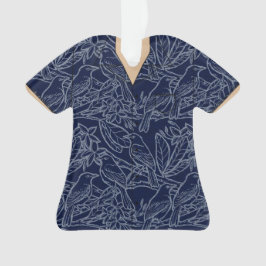 Adorno Camiseta temática de Hawái recuerdo de acrílico