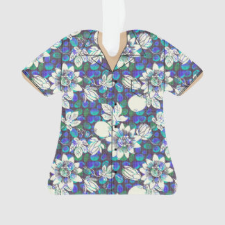 Adorno Camiseta temática de Hawái recuerdo de acrílico