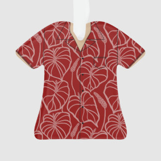 Adorno Camiseta temática de Hawái recuerdo de acrílico