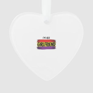 Adorno Camiseta Vector Orgullo Arcoíris Soy Su Novia