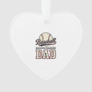 Adorno Camiseta Vectorial Vintage Baseball Dad_1