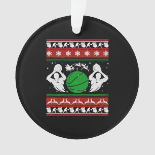 Adorno Camisetas de baloncesto - Camisa de Navidades de b