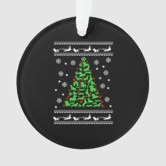 Adorno Camisetas navideñas navideñas para perros divertid