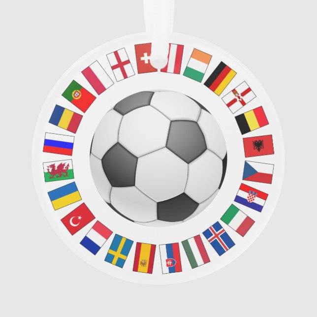 Adorno Campeonato Europeo de Fútbol 2016 (Reverso)