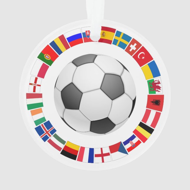 Adorno Campeonato Europeo de Fútbol 2016 (Reverso)