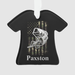 Adorno Camuflaje personalizado: Pesca con napa de bandera
