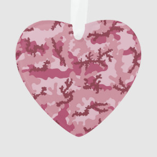 Adorno Camuflaje rosa