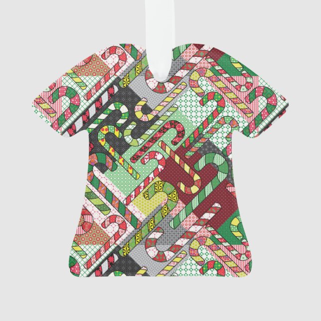 Adorno Cañones de caramelo coloridos (Reverso)