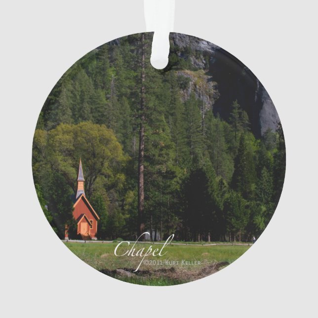 Adorno Capilla de Yosemite (Reverso)