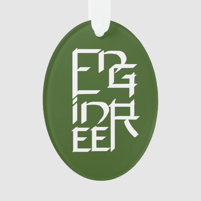 Adorno Carácter ingeniero (Anverso)